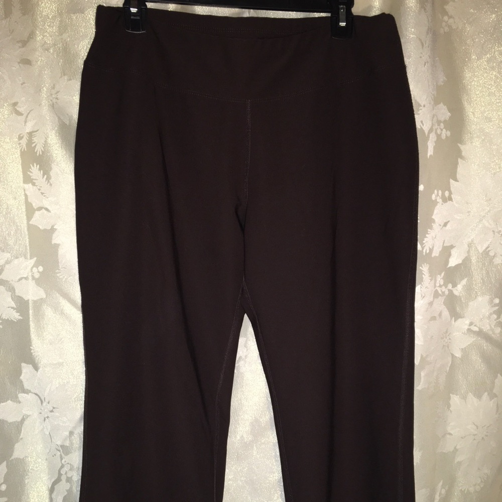 Lucy brown cropped leggings